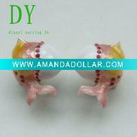 Wholesale Plastic Earring For Sports