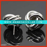 Wholesale 2011 trendy fashion traditional india big stud earrings