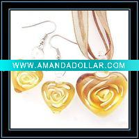 Wholesale Murano Glass Jewelry Sets