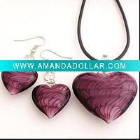Wholesale Murano Glass Jewelry Set