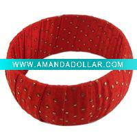 Wholesale 2010 latest fashion cotton bangle