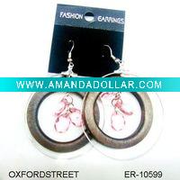 fashion wood earring jewelry