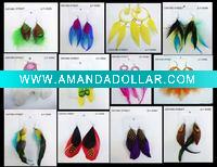 Wholesale feather earring