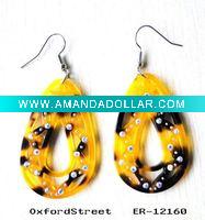 Wholesale 2011 fashion iron hoop earring