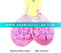Wholesale 2011 fashion iron hoop earring