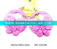 Wholesale 2011 fashion iron hoop earring