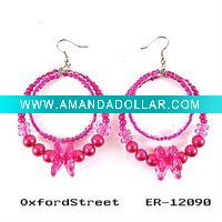 Wholesale 2011 fashion drop plated golden earring
