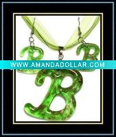 Wholesale hottest murano necklace and earrings set