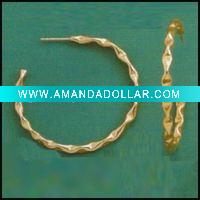 Wholesale Fashion gold hoop earrings,jewelry earrings