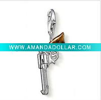 Wholesale pistol charm braclet and kids jewelry and promotion gift 1048