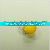 Wholesale Peach heart charms for charm braclet and kids jewelry and promotion gift 1158