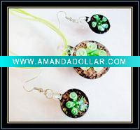 murano glass jewelry set