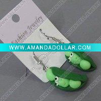 Wholesale clay earring, round, fashion earring,
