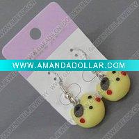 Wholesale clay earring, round, fashion earring,