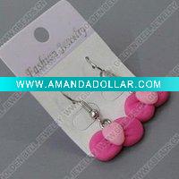 Wholesale clay earring, round, fashion earring,