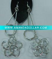 Wholesale sheet iron earring charming iron earring