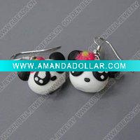 Wholesale clay earring, round, fashion earring,