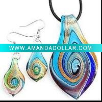 Murano Glass Jewelry Sets