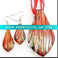 Wholesale Murano Glass Jewelry Set