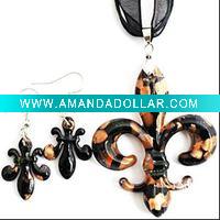 Wholesale Fashion Murano Glass Jewelry Sets