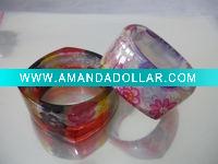 beautiful resin bangle