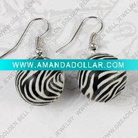Wholesale clay earring, round, fashion earring,