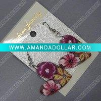 Wholesale clay earring, round, fashion earring,
