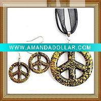 Wholesale fashion murano glass jewelry set