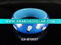Wholesale hot sale Christmas theme resin bracelet