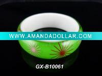 Wholesale hot sale christmas theme resin bracelet