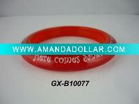 christmas theme resin bracelet