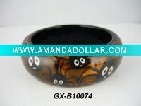 Wholesale hot sale halloween theme resin bracelet