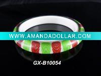hot sale Christmas theme resin bracelet