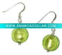 Wholesale fashion murano glass earring