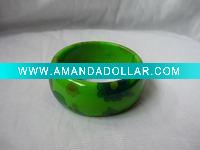 Wholesale fashion good selling resin bracelet
