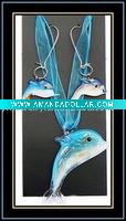 Wholesale Murano Glass Pendant Earrings Set