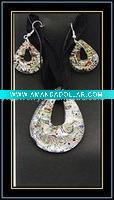 Wholesale Murano Glass Necklace and Earrings Set