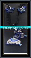 Wholesale Murano Glass Necklace and Earrings Set