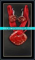 Wholesale Murano Glass Necklace and Earrings Set