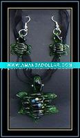 Wholesale Murano Glass Necklace and Earrings Set