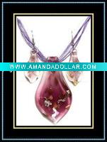 Wholesale murano glass jewelry set