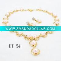 Wholesale Fashion Necklace with Earrings Jewelry Set
