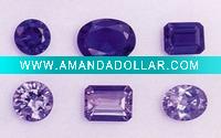 Wholesale Amethyst Fancy cubic zirconia loose gemstone