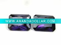 Wholesale rectangle Shape cubic zirconia