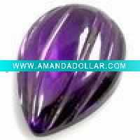 Purple gemstone for necklace pendant