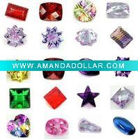 Wholesale Fancy cubic zirconia Synthetic Stone Gemstone