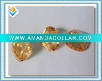 Wholesale Synthetic champagne cubic zirconia