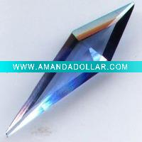 Wholesale colorful necktie shaped cz zirconia stone