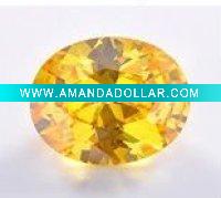 Oval CZ Synthetic Stones cubic zirconia