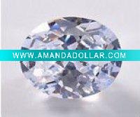 Oval CZ cubic zirconia Synthetic Stones